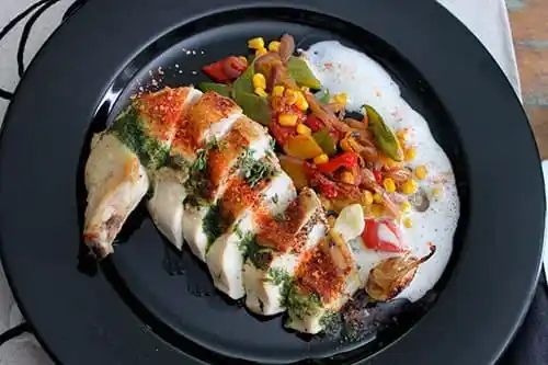 Suprema de pollo con tomillo