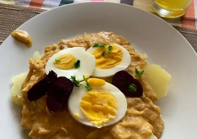 Ají de gallina tradicional