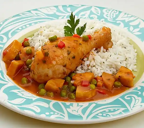 Receta de estofado de pollo