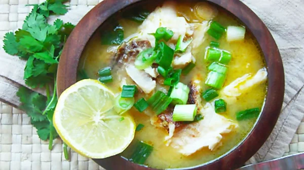 Chilcano de pescado con limón