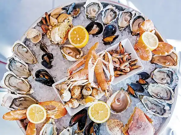 Ingredientes picante de mariscos